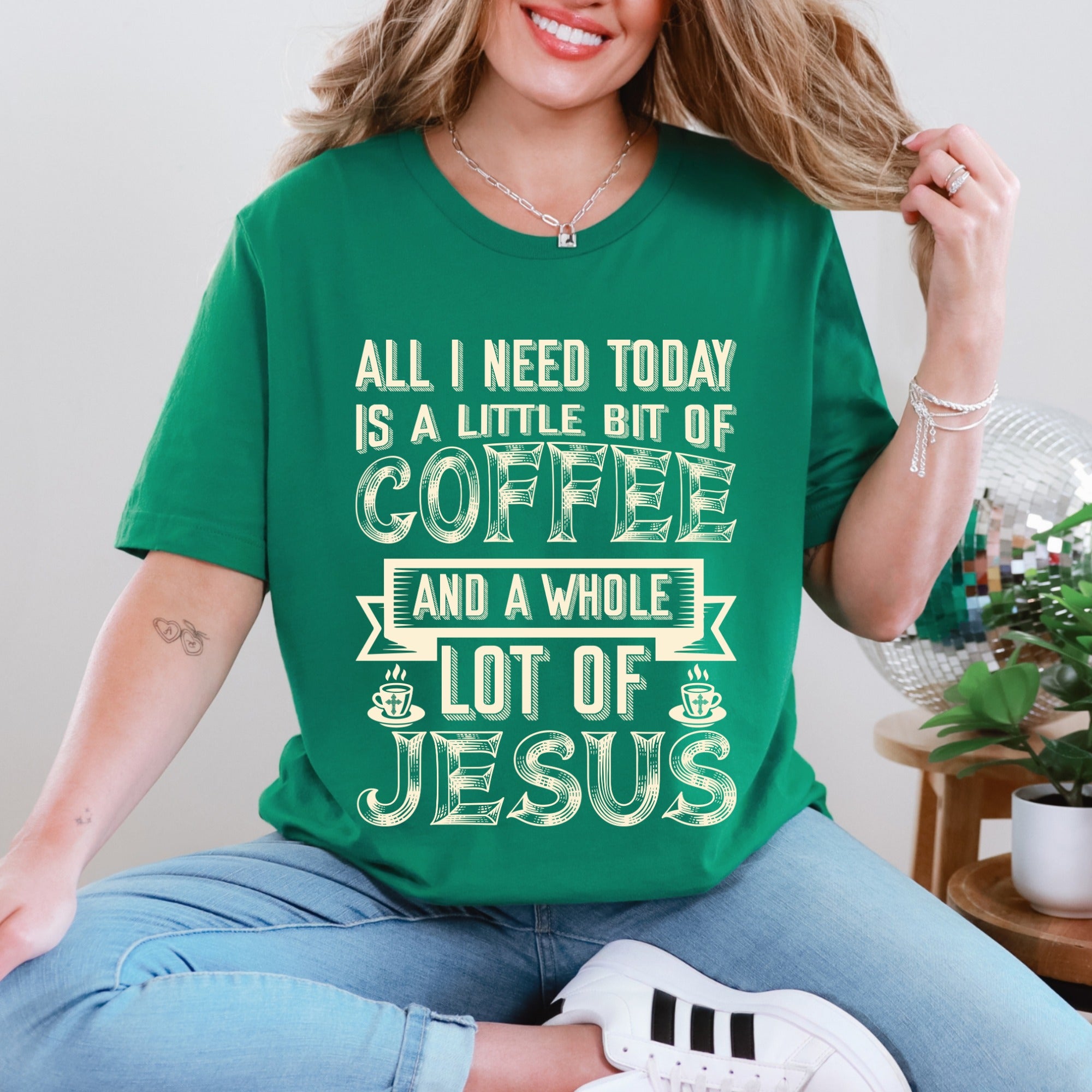 Coffee & Jesus | Daily Blessings Tee