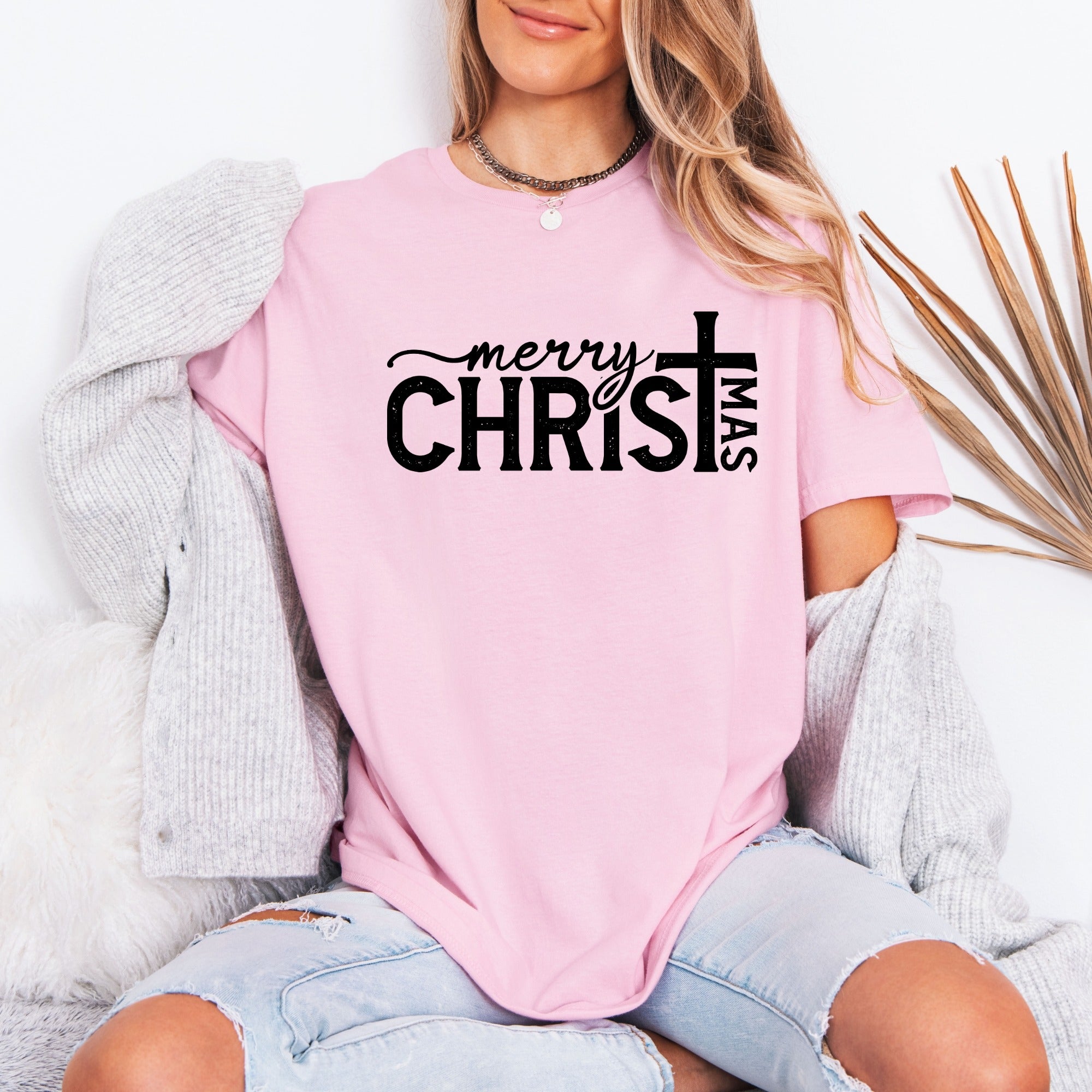 Merry CHRISTmas | Festive Christian Holiday Tee