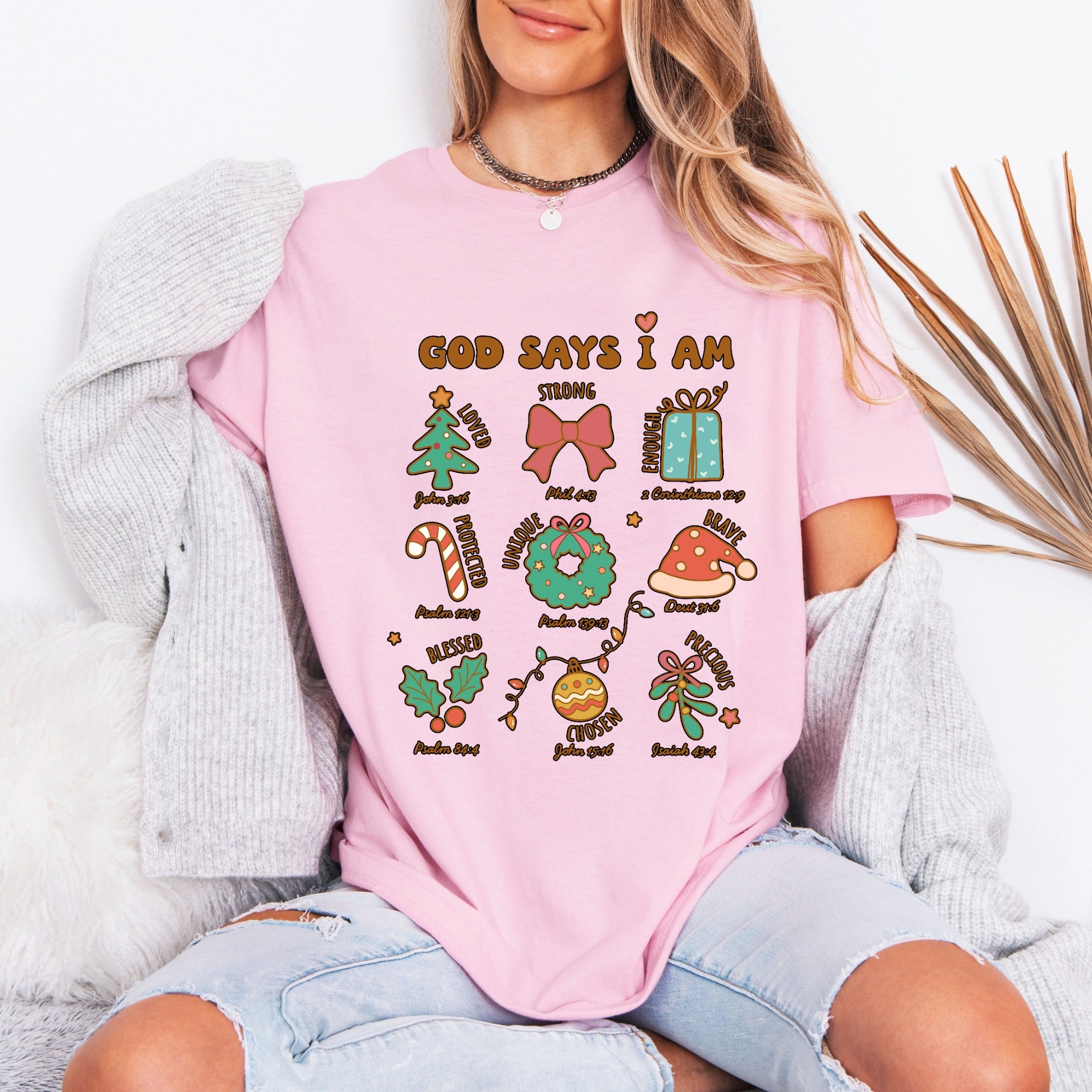 God Says I Am | Christmas Identity Tee
