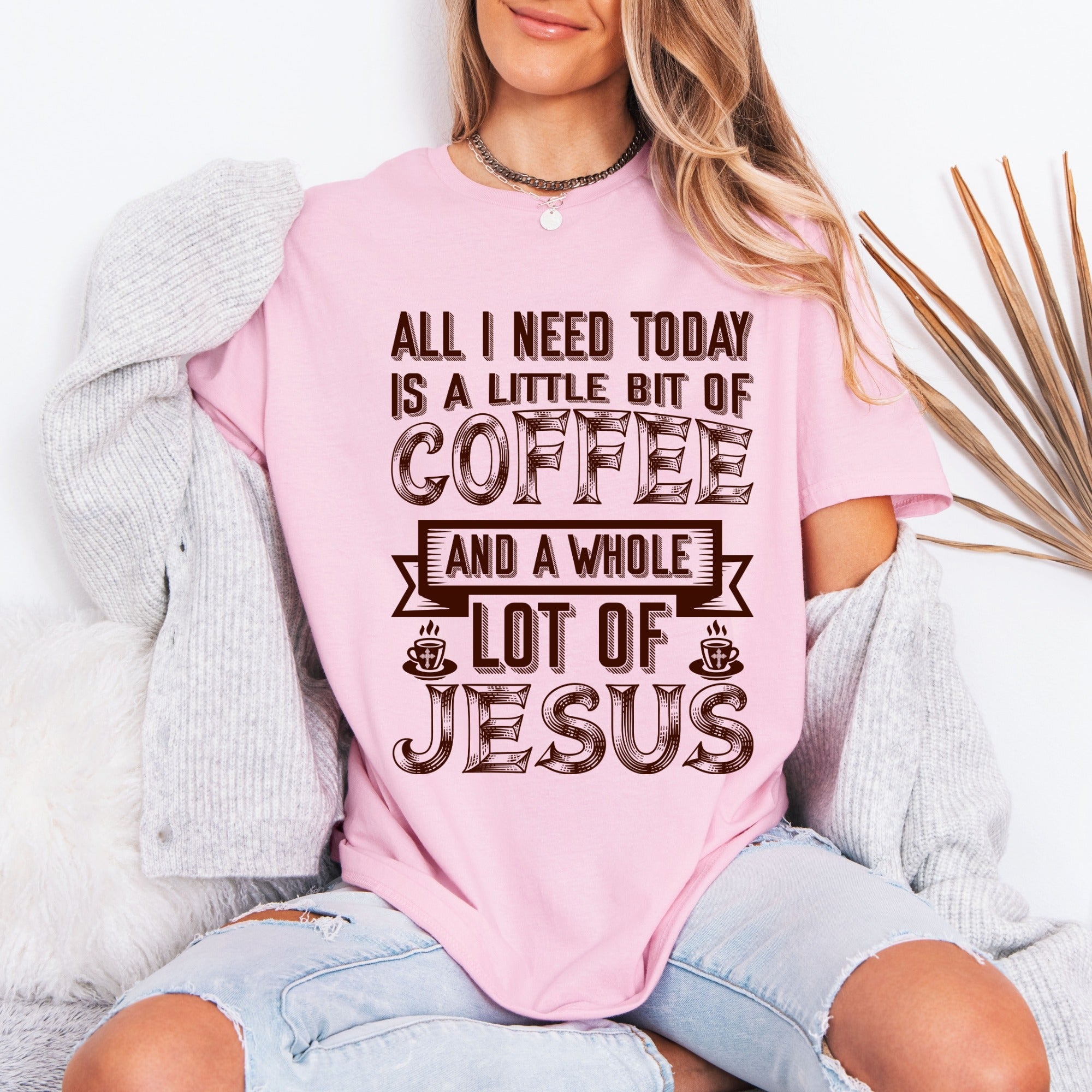 Coffee & Jesus | Daily Blessings Tee