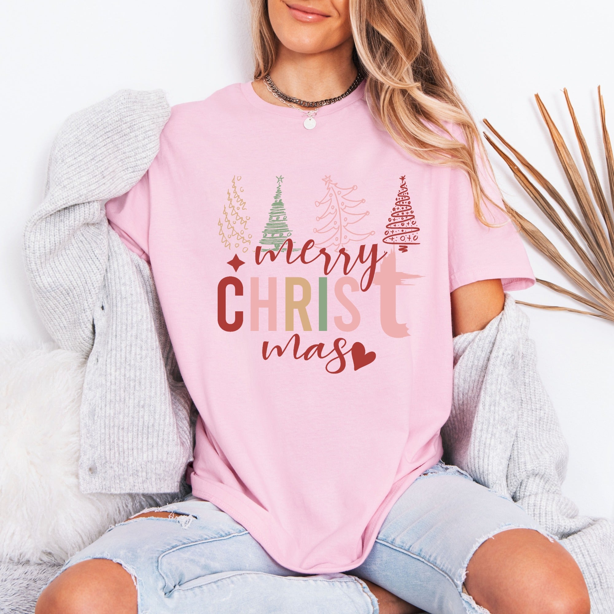 Merry Christmas | Festive Christ-Centered Tee