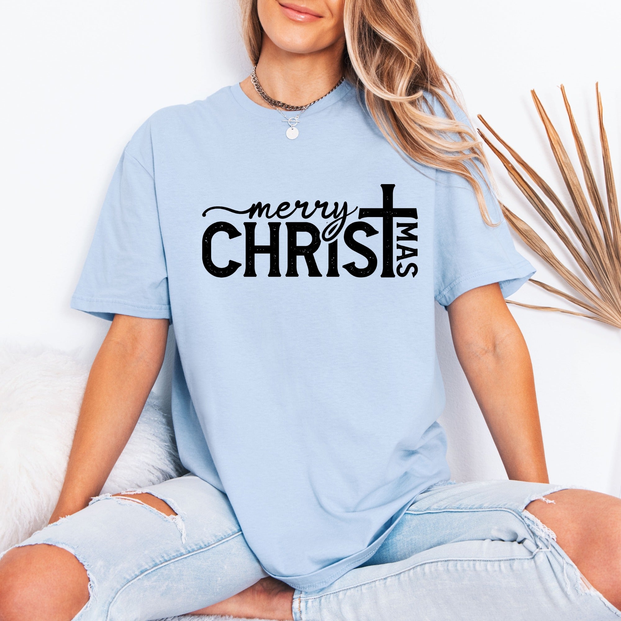 Merry CHRISTmas | Festive Christian Holiday Tee