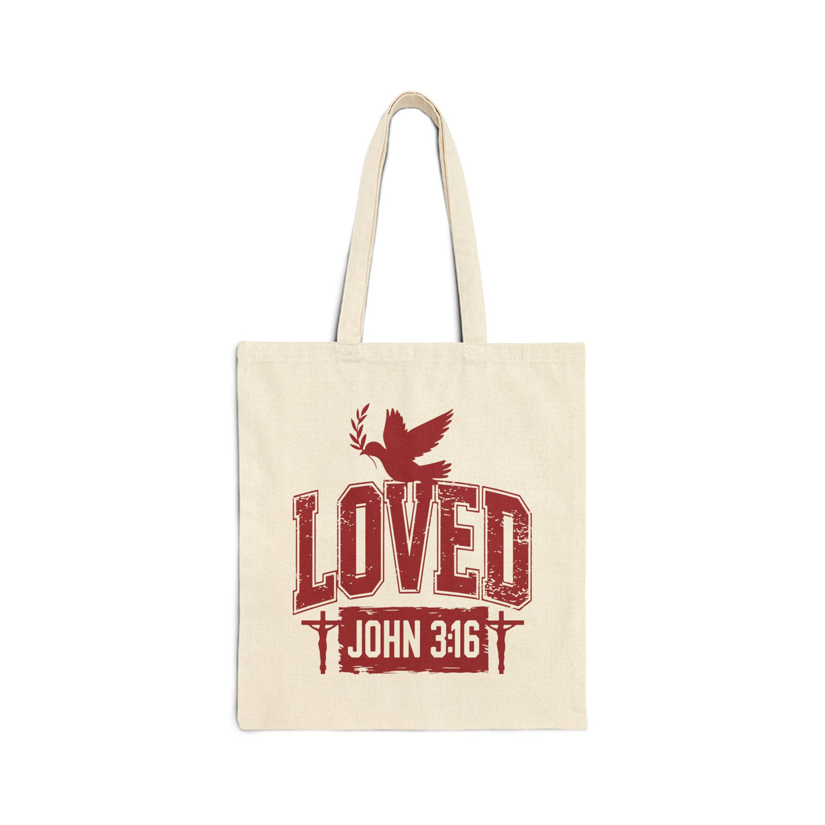Loved John 3:16 | Christian Tote Bag