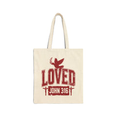 Loved John 3:16 | Christian Tote Bag