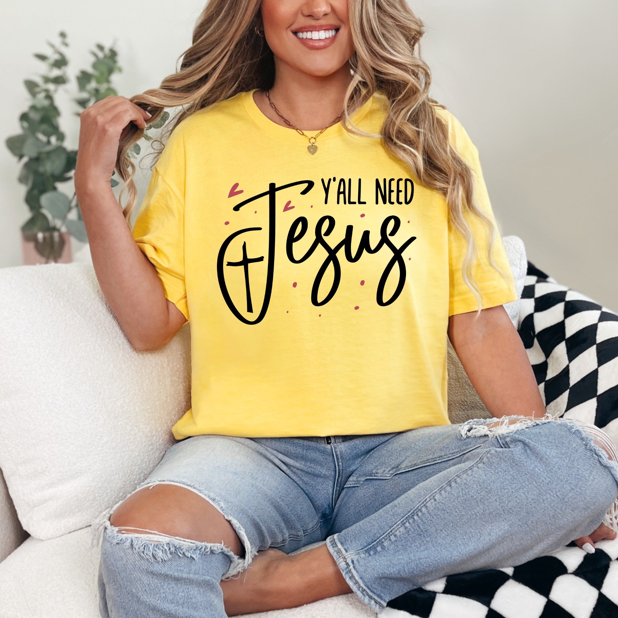 Y'all Need Jesus | Bold Faith Statement Tee