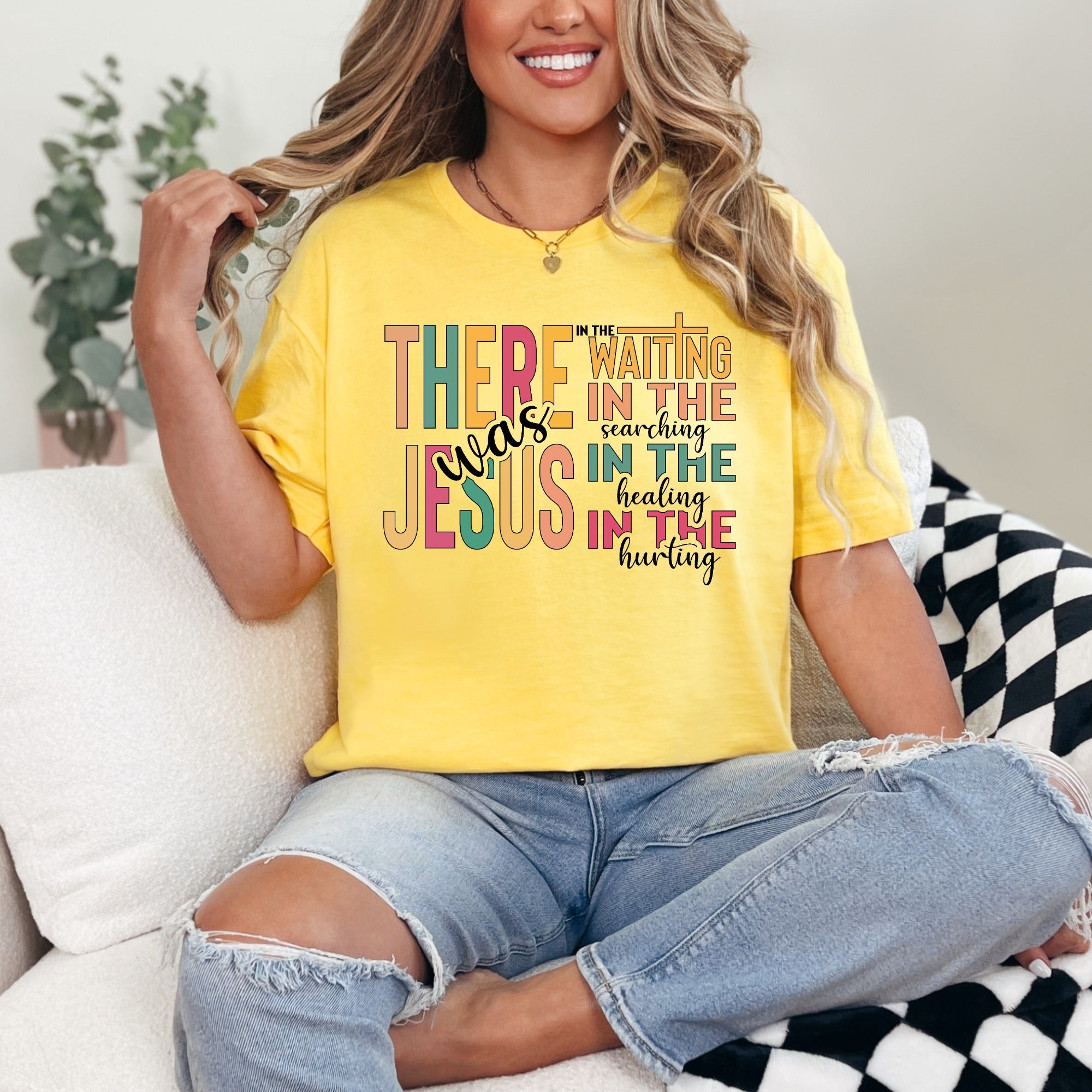 There Was Jesus | Comfort & Presence Tee