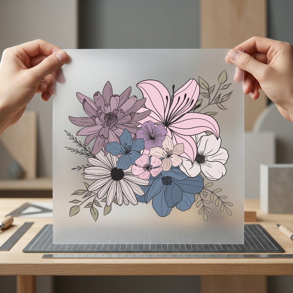 Abstract Floral Bouquet Boho Boho Aesthetic Ready to Press DTF Transfer for Dtf
