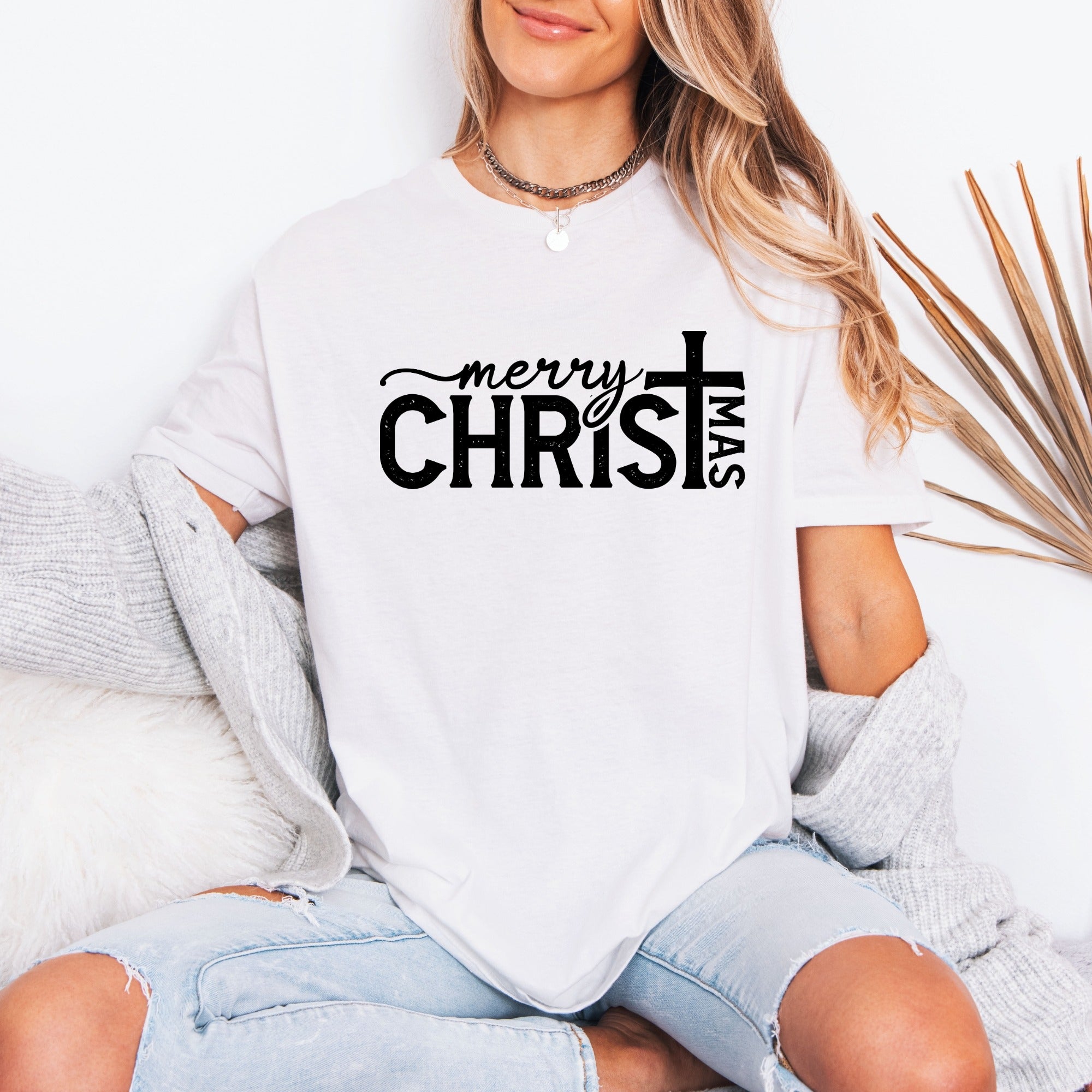 Merry CHRISTmas | Festive Christian Holiday Tee