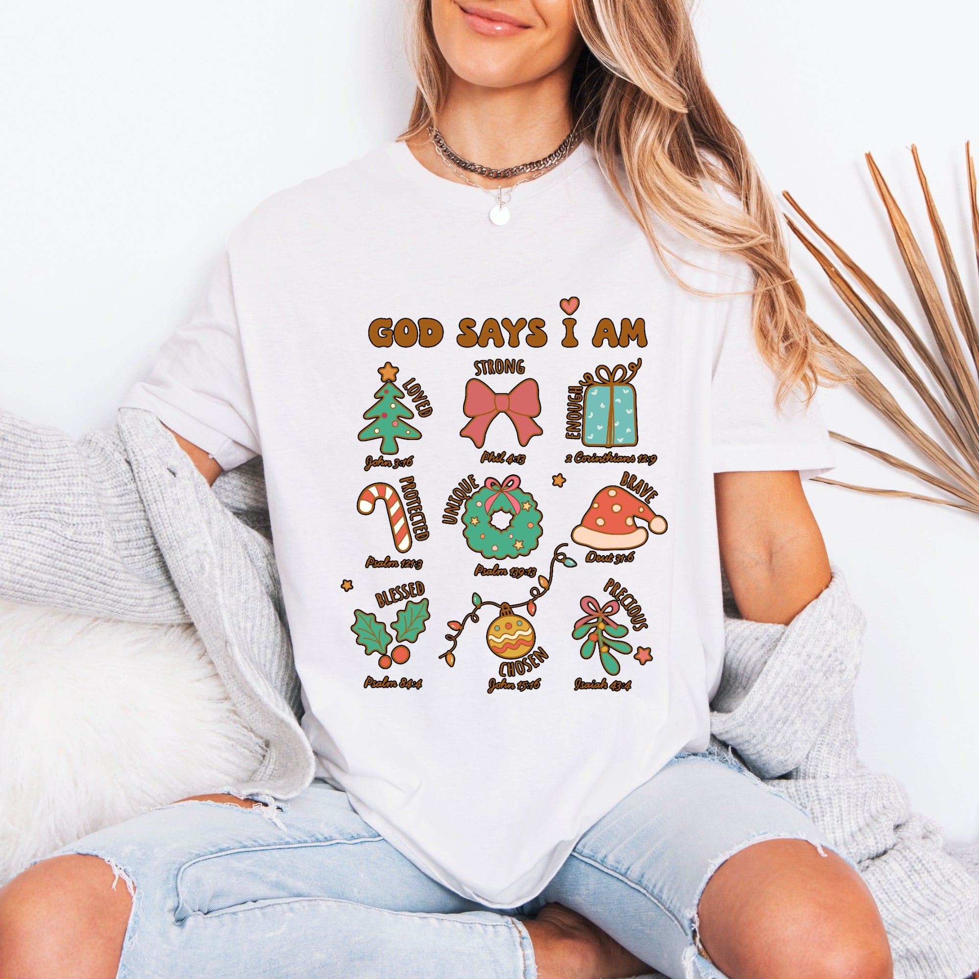 God Says I Am | Christmas Identity Tee