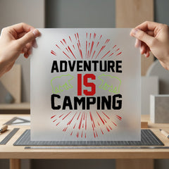 Adventure Camping Bears Outdoor Camping Ready to Press DTF Transfer for Dtf