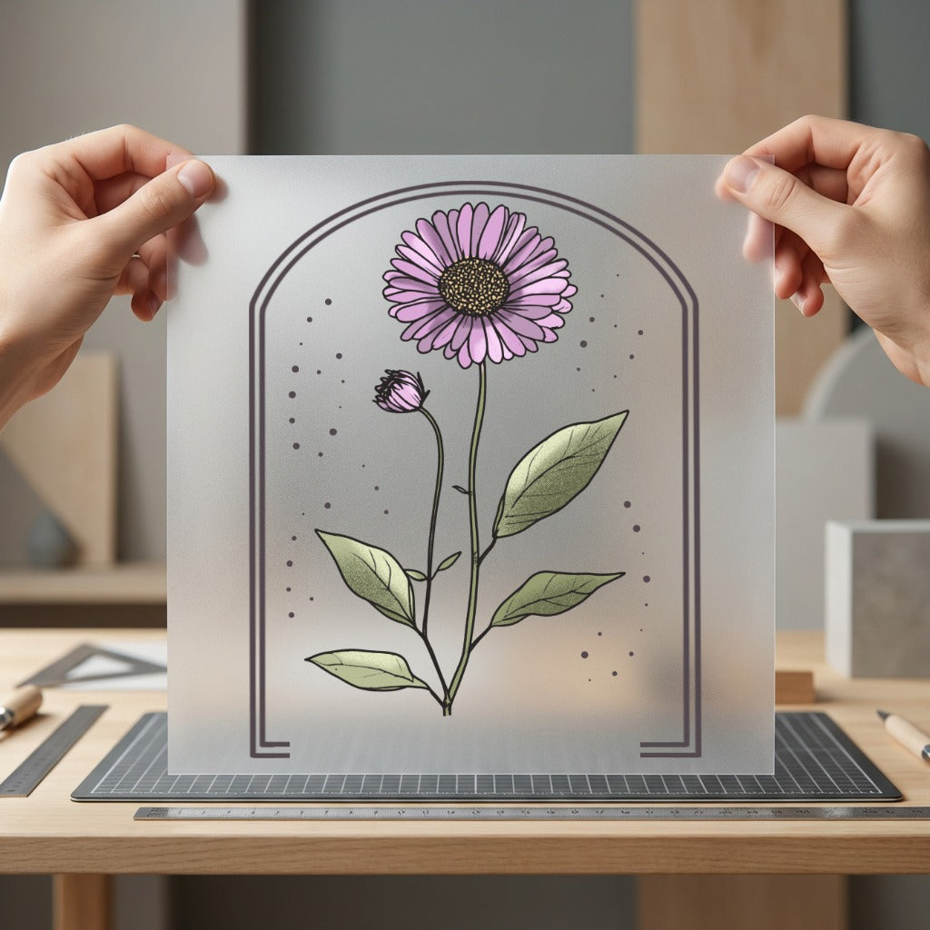 Aesthetic Floral Coneflower Botanical Vintage Retro Ready to Press DTF Transfer for Dtf