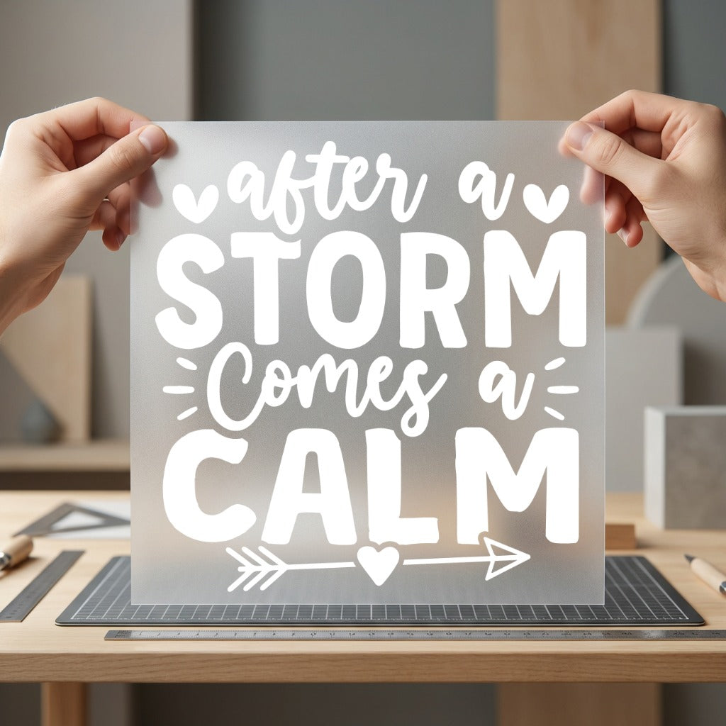After Storm Comes Calm Aesthetic Ready to Press DTF Transfer for Dtf