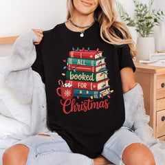 All Booked Christmas Holiday Christmas Ready to Press DTF Transfer for Dtf
