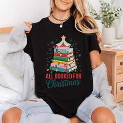 All Booked Christmas Holiday Christmas Ready to Press DTF Transfer for Dtf