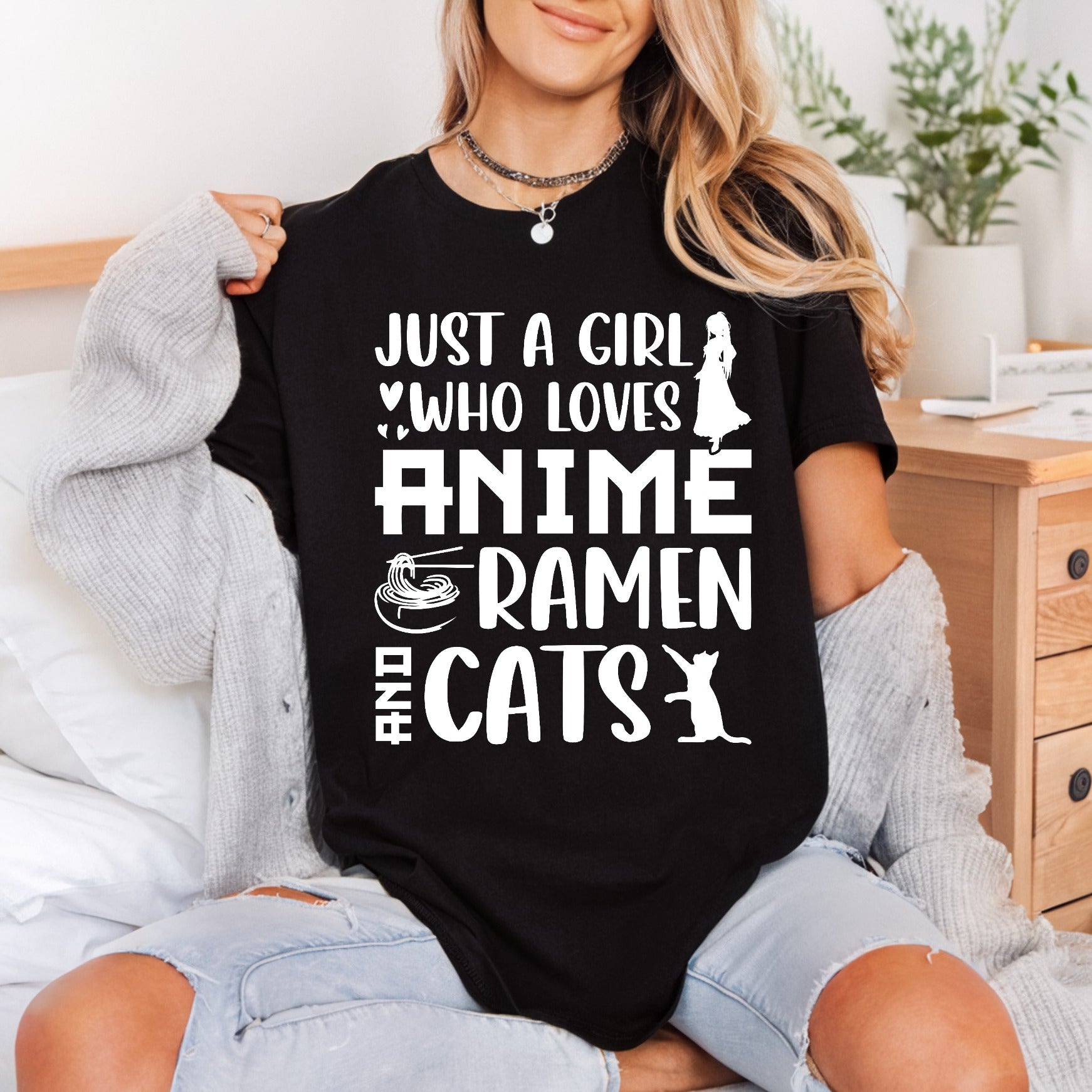 Anime Ramen Cats Kawaii Mom Dad Ready to Press DTF Transfer for Dtf