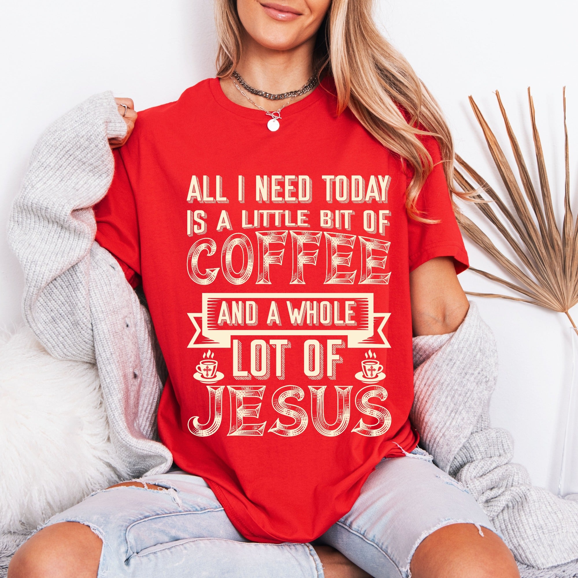 Coffee & Jesus | Daily Blessings Tee