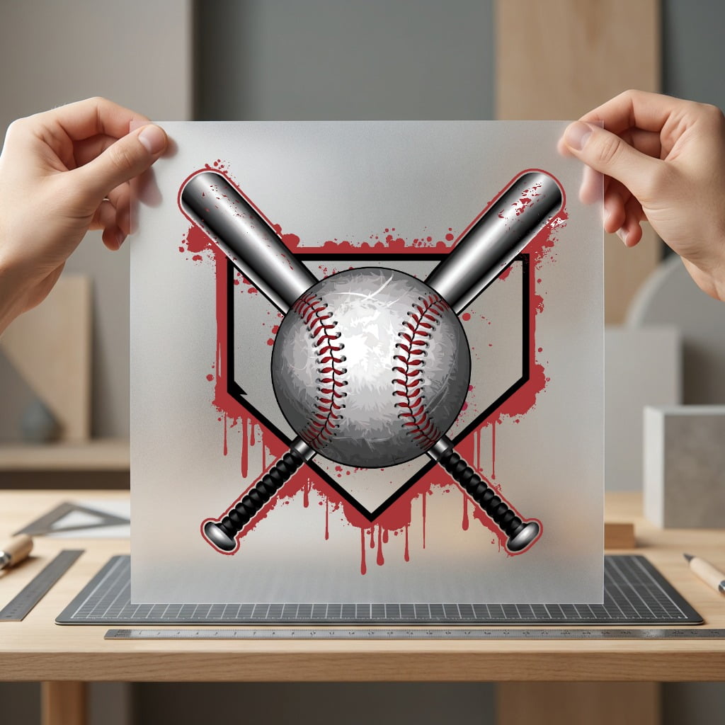 Baseball Bats Sports Diy Vintage Retro Ready to Press DTF Transfer for Dtf