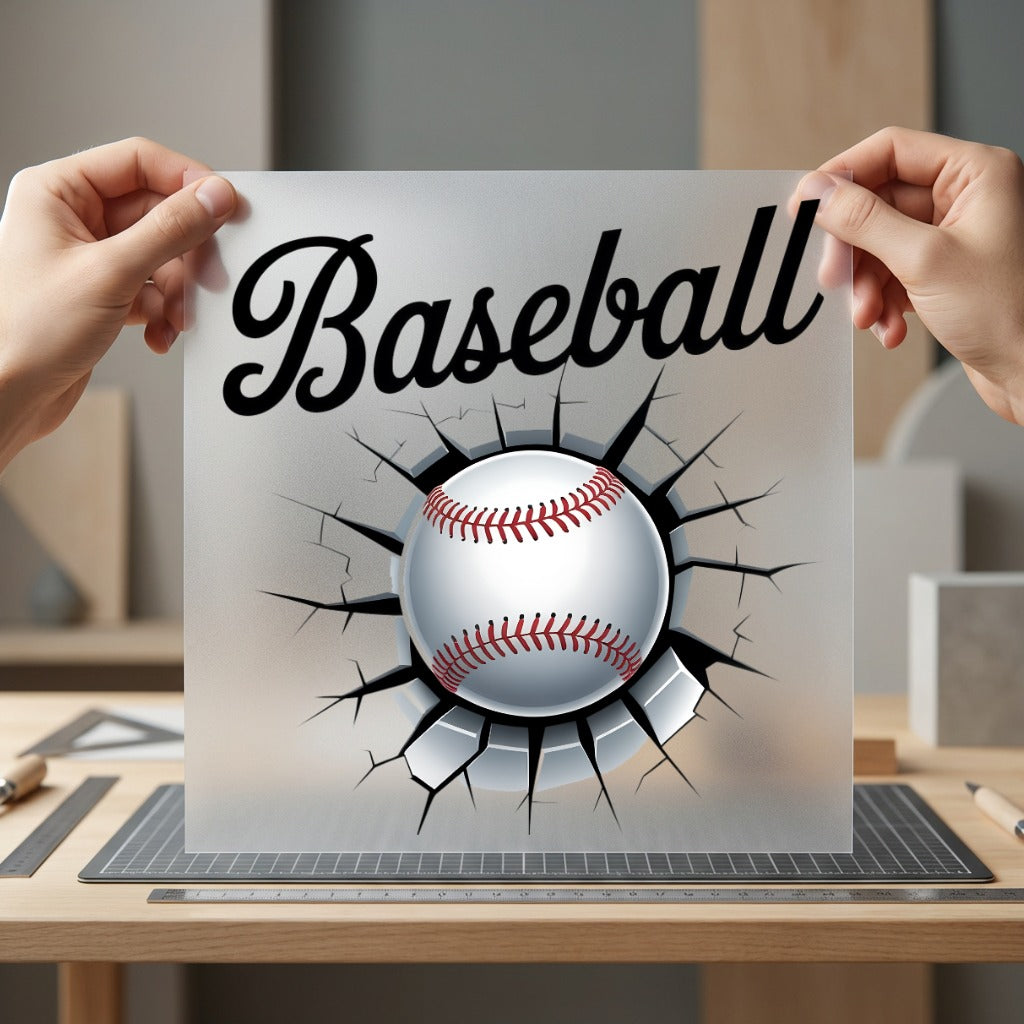 Baseball Breakout Sports Diy Fitness Ready to Press DTF Transfer for Dtf