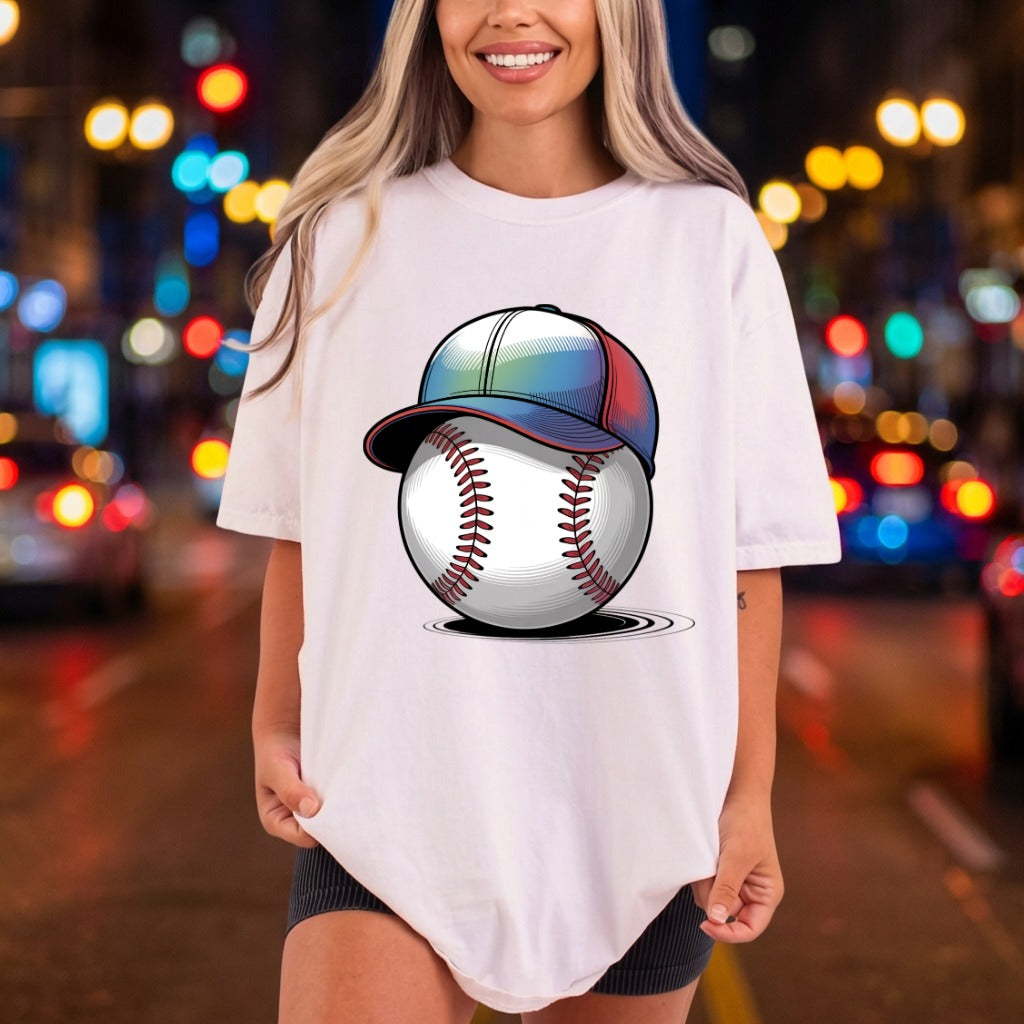 Baseball Cap Sports Fan Mom Dad Ready to Press DTF Transfer for Dtf