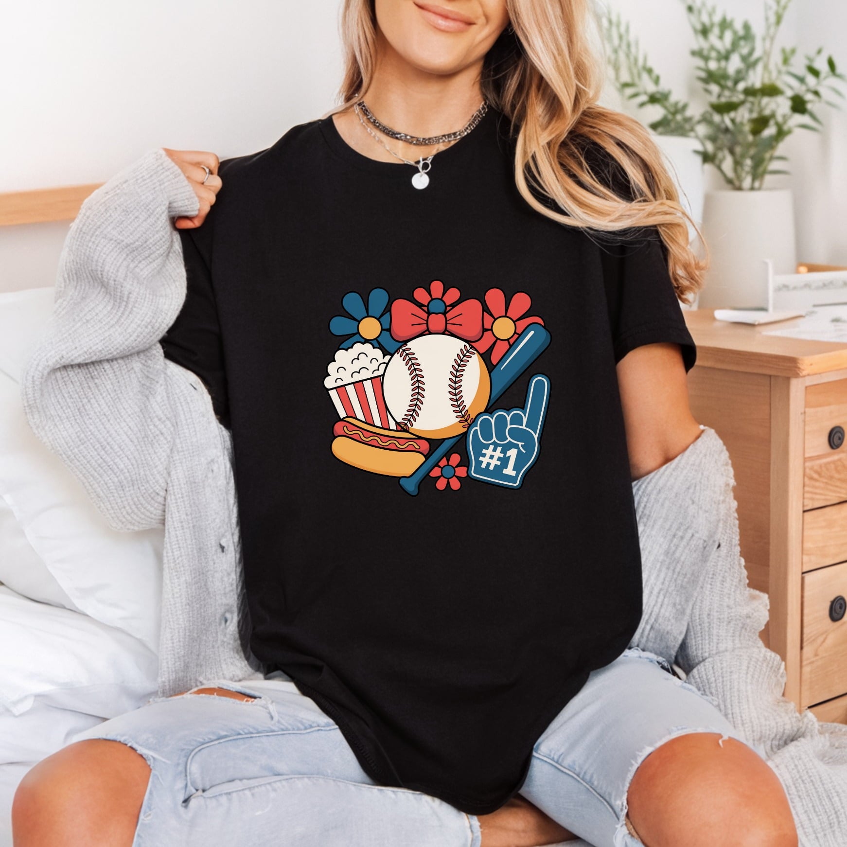 Baseball Game Day Retro Summer Mom Ready to Press DTF Transfer for Dtf