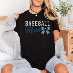 Baseball Mom Plaid Bow Mom Vintage Ready to Press DTF Transfer for Dtf