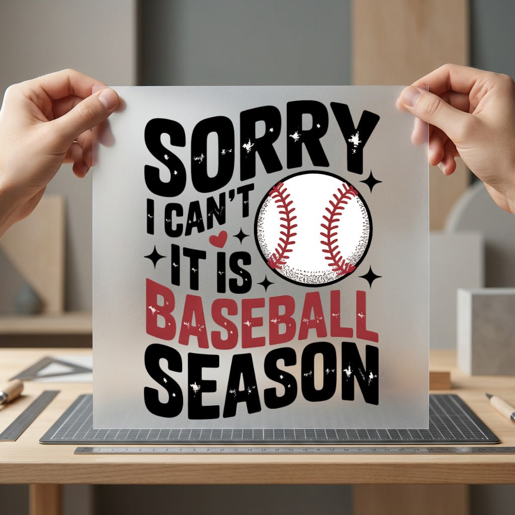 Baseball Season Saying Sports Vintage Retro Ready to Press DTF Transfer for Dtf