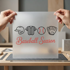 Baseball Season Theme Sports Aesthetic Fitness Ready to Press DTF Transfer for Dtf