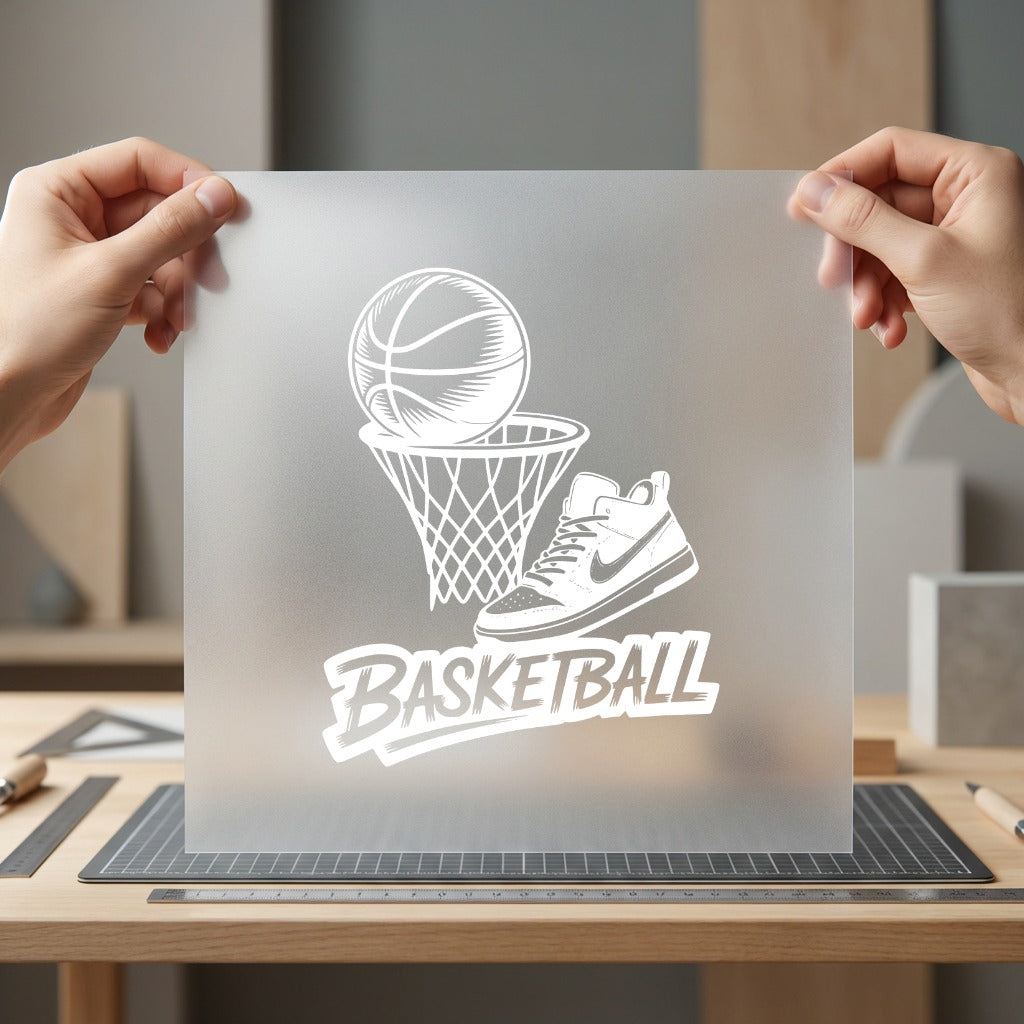 Basketball Ball Shoe Sports Aesthetic Fitness Ready to Press DTF Transfer for Dtf