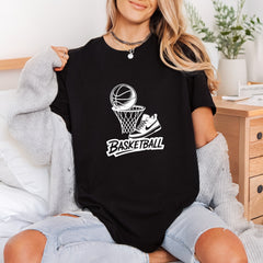 Basketball Ball Shoe Sports Aesthetic Fitness Ready to Press DTF Transfer for Dtf