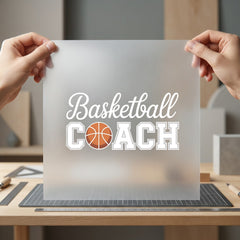 Basketball Coach Sports Team Teacher Fitness Ready to Press DTF Transfer for Dtf