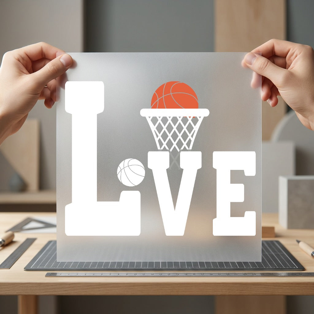 Basketball Love Sports Fan Mom Dad Ready to Press DTF Transfer for Dtf