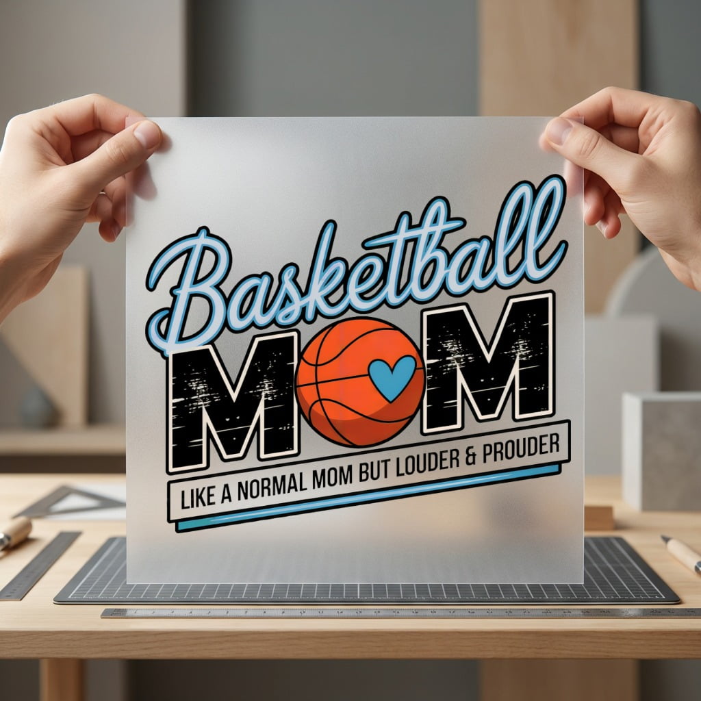 Basketball Mom Sports Diy Mom Funny Ready to Press DTF Transfer for Dtf