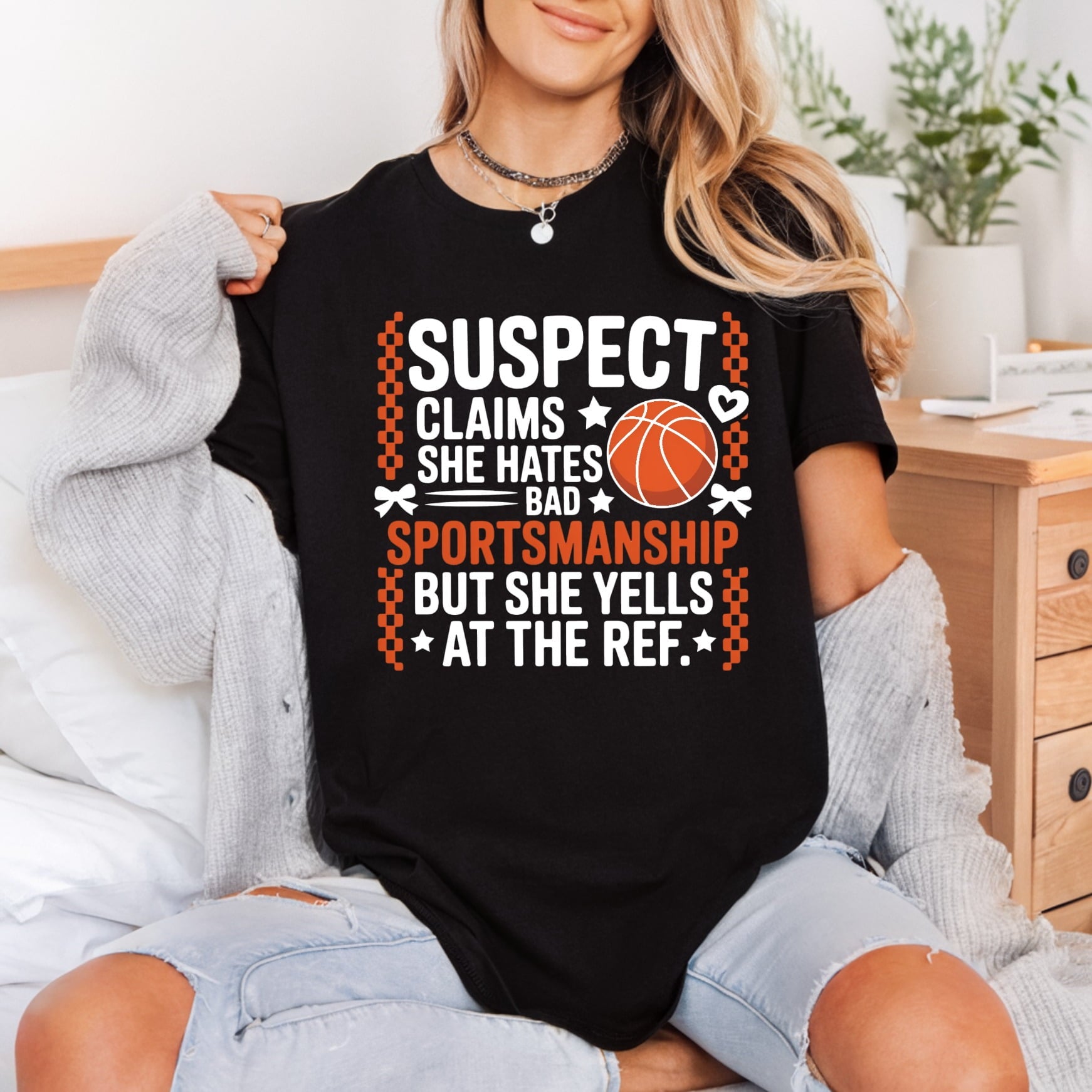 Basketball Mom Sports Fan Mom Funny Ready to Press DTF Transfer for Dtf