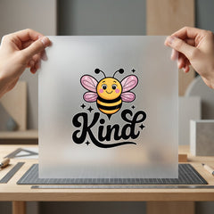 Bee Kind Diy Teacher Ready to Press DTF Transfer for Dtf