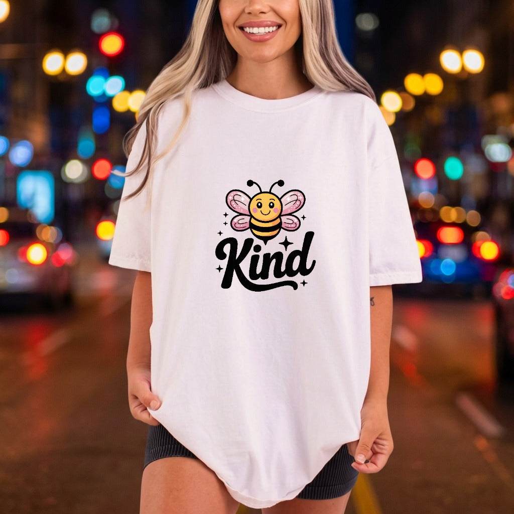 Bee Kind Motivational Diy Teacher Ready to Press DTF Transfer for Dtf