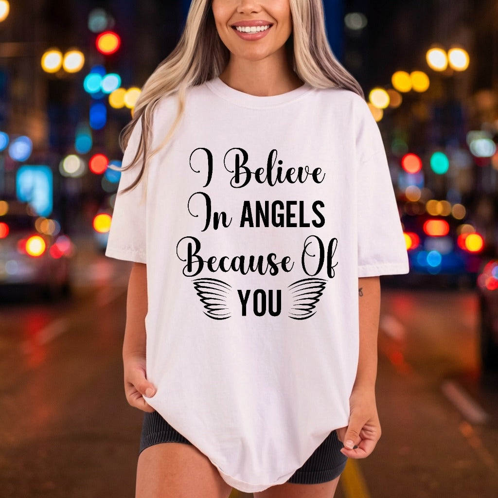 Believe Angels Because You Christian Faith Ready to Press DTF Transfer for Dtf