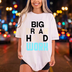 Big Dream Hard Work Positive Vibes Collection Hustle & Ambition Collection Ready to Press DTF Transfer for Dtf