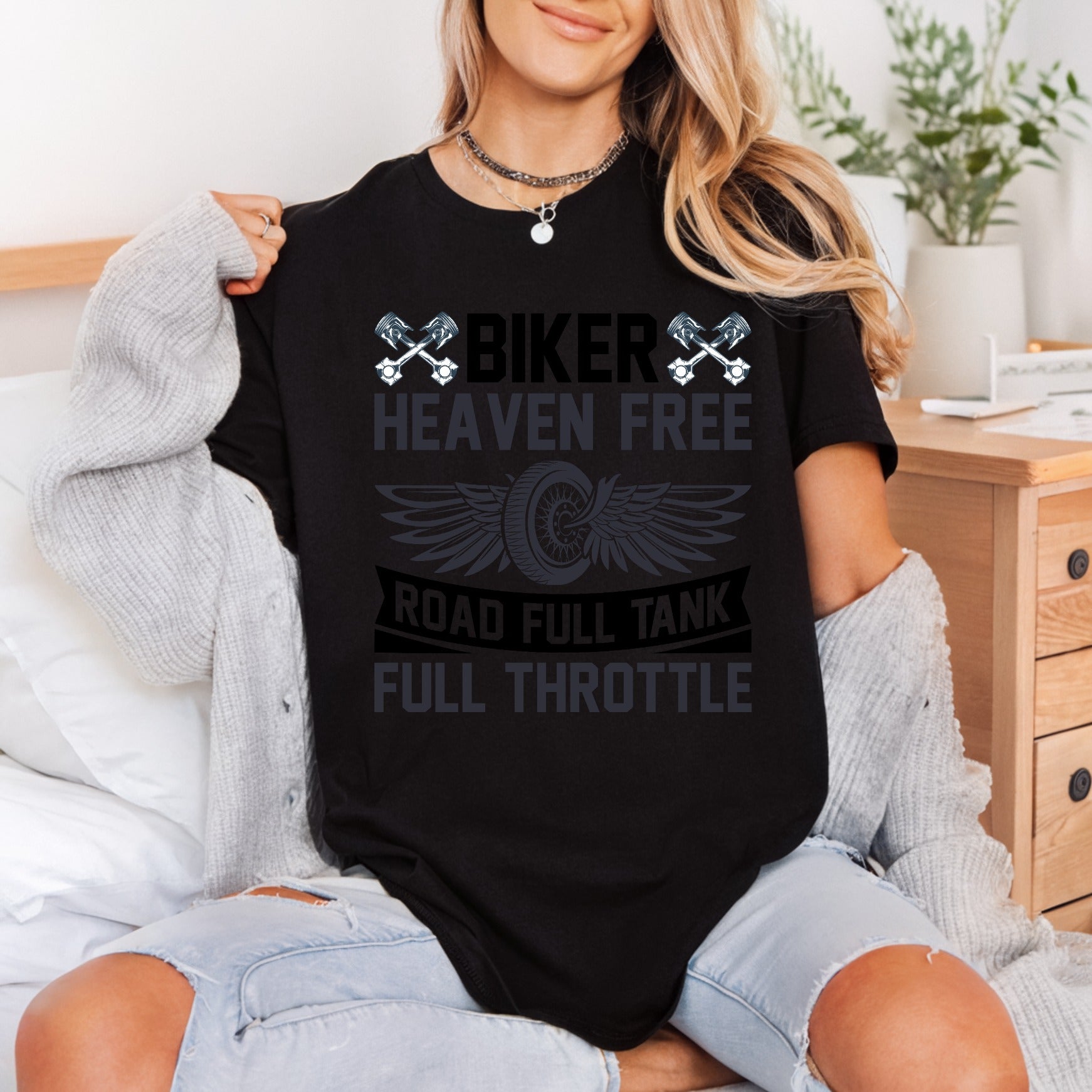 Biker Heaven Free Road Motorcycle Collection Cars, Bikes & Motors Collection Ready to Press DTF Transfer for Dtf