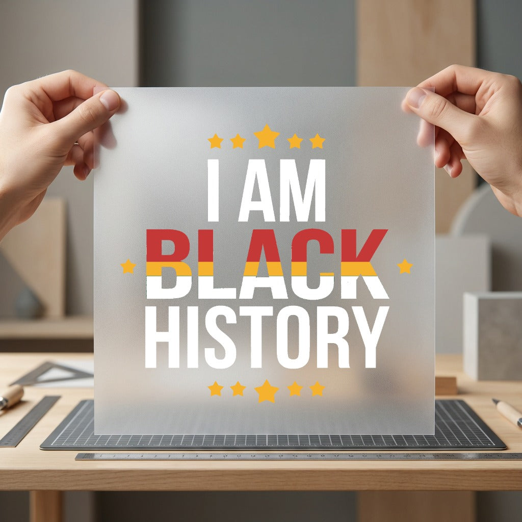 Black History Empowering Diy Positive Vibes Collection Pride Season Collection Ready to Press DTF Transfer for Dtf
