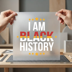 Black History Empowering Diy Positive Vibes Collection Pride Season Collection Ready to Press DTF Transfer for Dtf