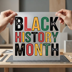 Black History Month Retro Vintage Retro Ready to Press DTF Transfer for Dtf