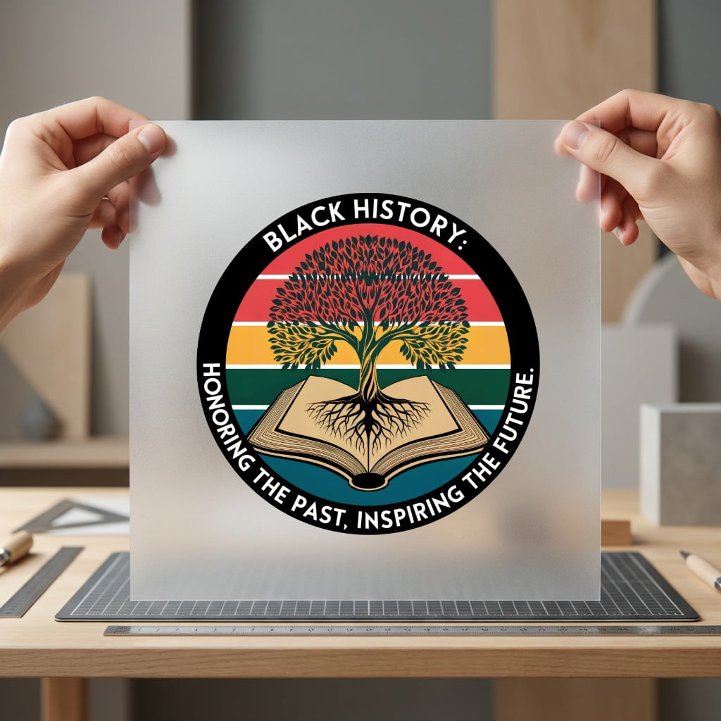 Black History Tree Retro Retro Ready to Press DTF Transfer for Dtf