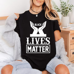 Black Lives Matter Hands Awareness & Causes Collection Women Empowerment Collection Ready to Press DTF Transfer for Dtf