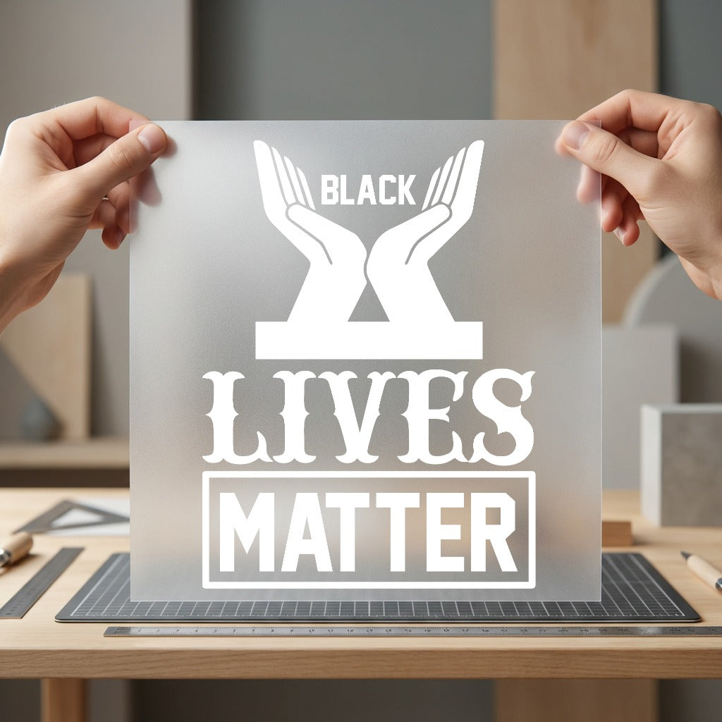 Black Lives Matter Hands Awareness & Causes Collection Women Empowerment Collection Ready to Press DTF Transfer for Dtf