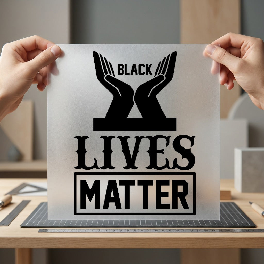 Black Lives Matter Hands Awareness & Causes Collection Women Empowerment Collection Ready to Press DTF Transfer for Dtf
