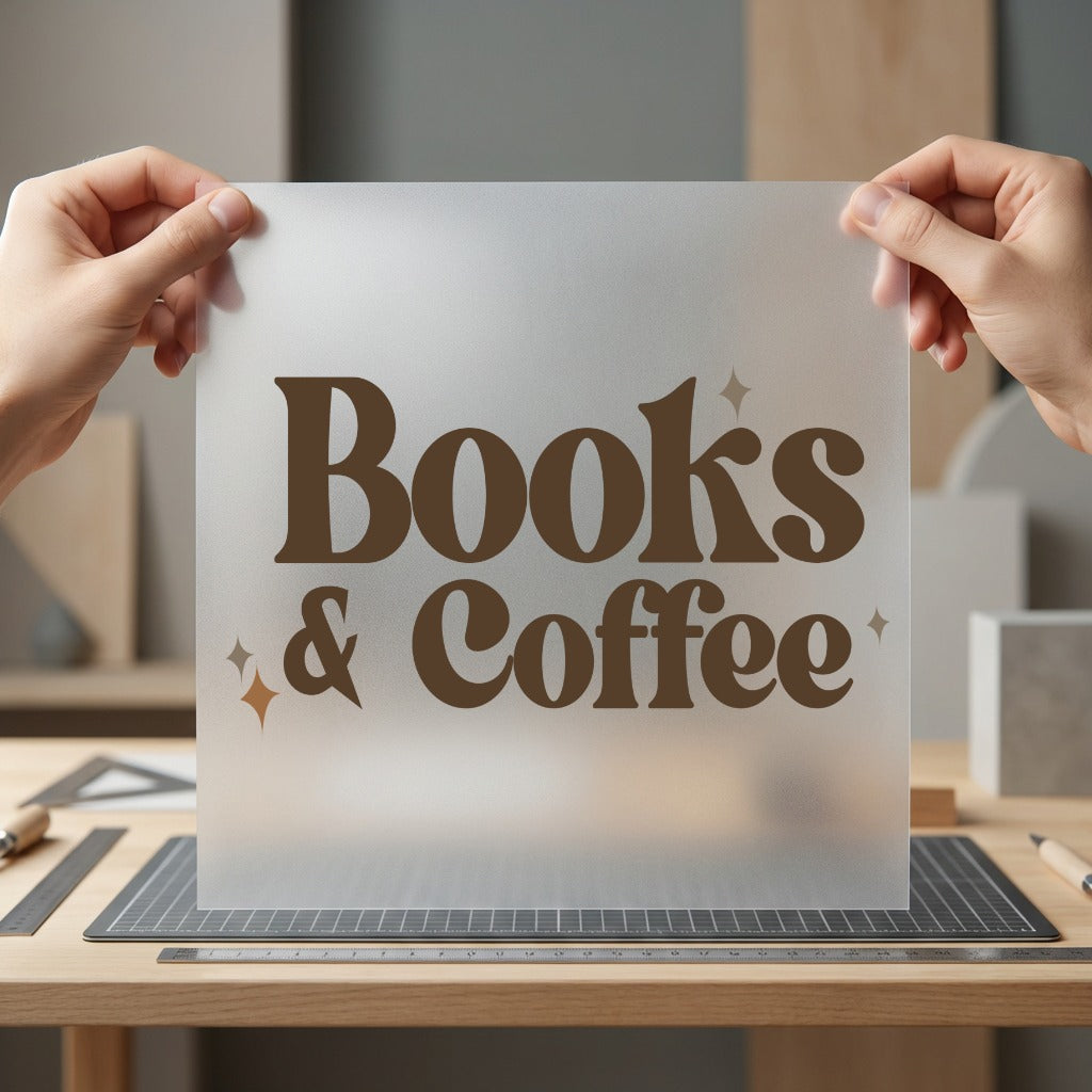 Books Coffee Cozy Aesthetic Aesthetic Ready to Press DTF Transfer for Dtf