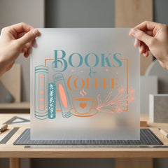 Books Coffee Cozy Reader Boho Aesthetic Ready to Press DTF Transfer for Dtf