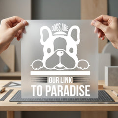 Boston Terrier Dog Lover Mom Dad Ready to Press DTF Transfer for Dtf
