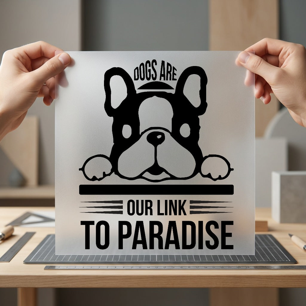 Boston Terrier Dog Lover Mom Dad Ready to Press DTF Transfer for Dtf