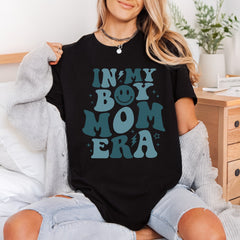 Boy Mom Era Retro Mom Funny Ready to Press DTF Transfer for Dtf